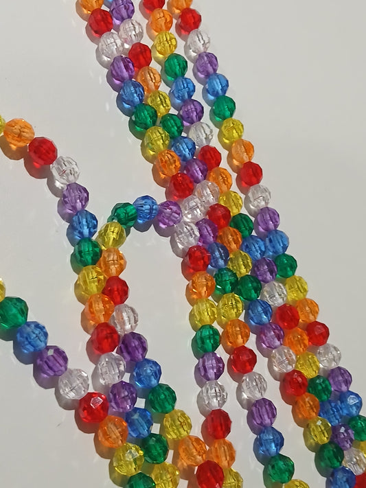 Rainbow road waistbeads