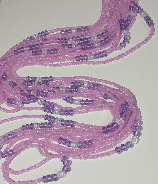Purple haze waistbeads